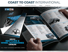 Tablet Screenshot of coast2coastinternational.com